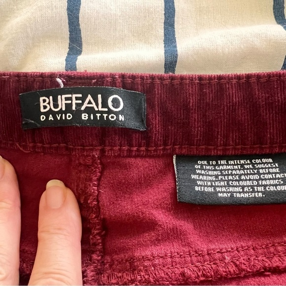 Buffalo David Britton Supreme Mid-Rise Skinny Cord SZ 12/32 - Picture 3 of 7